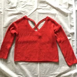 Red sweater
